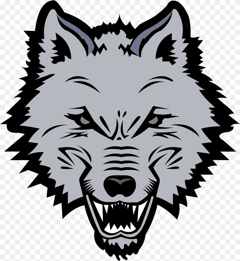 New England Sea Wolves Logo Transparent New England Sea Wolves Logo, Animal, Mammal, Wolf, Baby Free Png