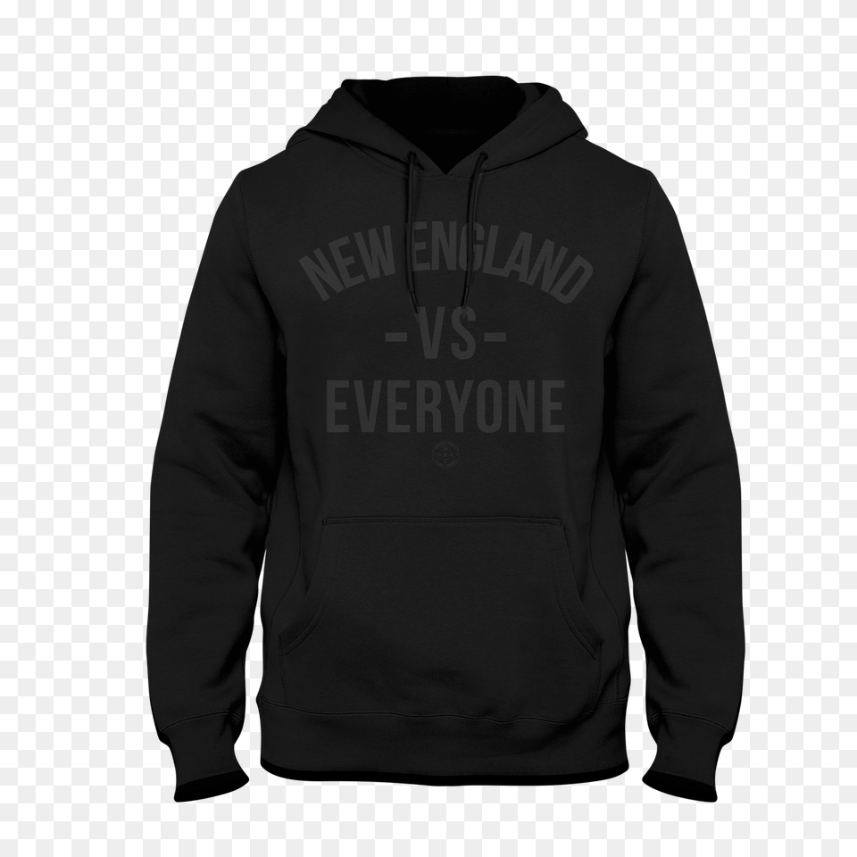 New England Vs Everyone Hoodie, Clothing, Knitwear, Sweater, Sweatshirt Free Png