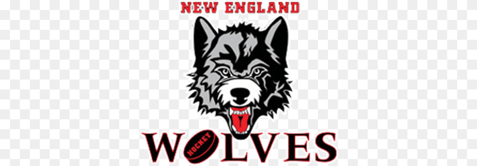 New England Wolves Logo Transparent Stickpng New England Wolves Hockey, Dynamite, Weapon Free Png