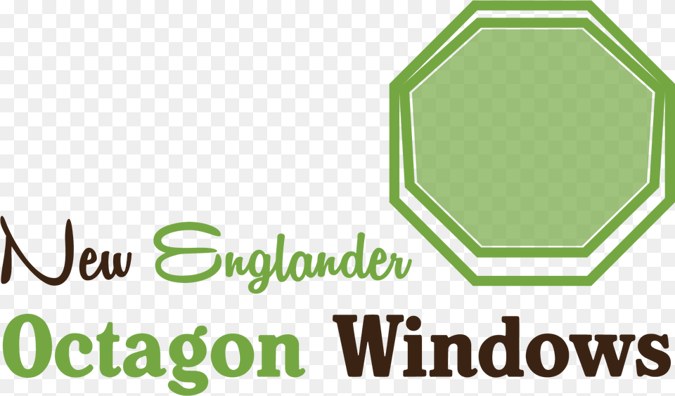 New Englander Octagon Windows Manufacturer Graphics, Green, Logo, Accessories, Gemstone Free Png Download