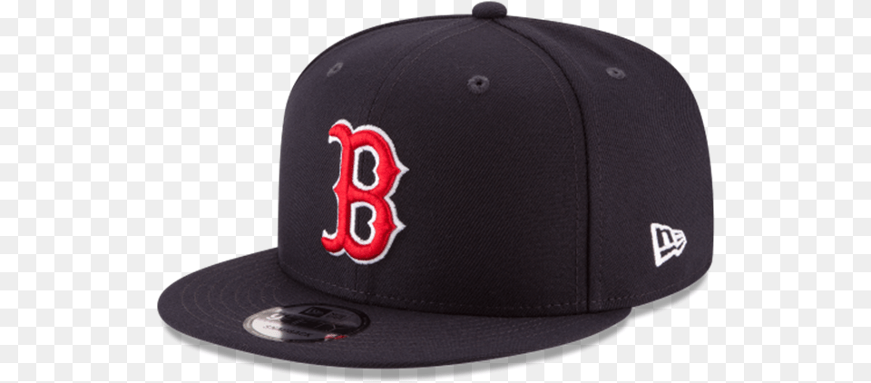 New Era 9fifty Boston Red Sox Basic Snapback Team Colors Boston Red Sox Hat, Baseball Cap, Cap, Clothing Free Transparent Png