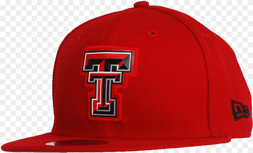 New Era Bold Bevel Twill Flatbill Cap Texas Tech University, Baseball Cap, Clothing, Hat Free Png Download