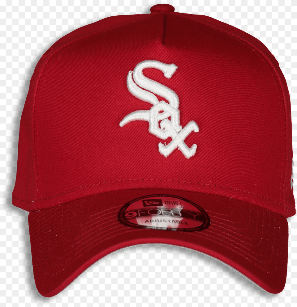 New Era Chicago White Sox 9forty A Frame Grey Undervisor Snapback Redgrey Baseball Cap Png Image