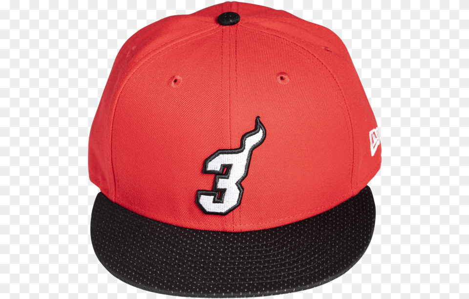 New Era Dwyane Wade 3 Snapback For Baseball, Baseball Cap, Cap, Clothing, Hat Png Image