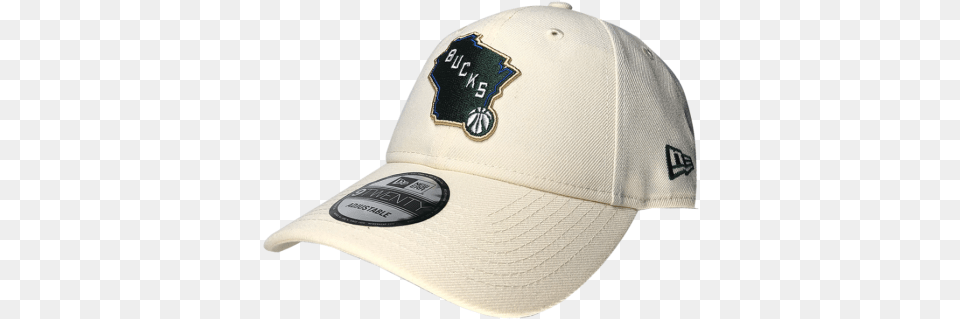 New Era Milwaukee Bucks Nba Authentics City Series 9twenty Adjustable Cap Baseball Cap, Baseball Cap, Clothing, Hat Png Image