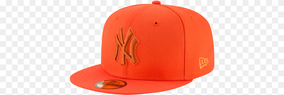 New Era Mlb 59fifty League Pop Cap Orange Lakers Hat, Baseball Cap, Clothing Free Transparent Png