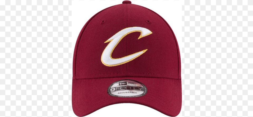 New Era Nba Men39s Cleveland Cavaliers The League 9forty Baseball Cap, Baseball Cap, Clothing, Hat, Maroon Free Transparent Png