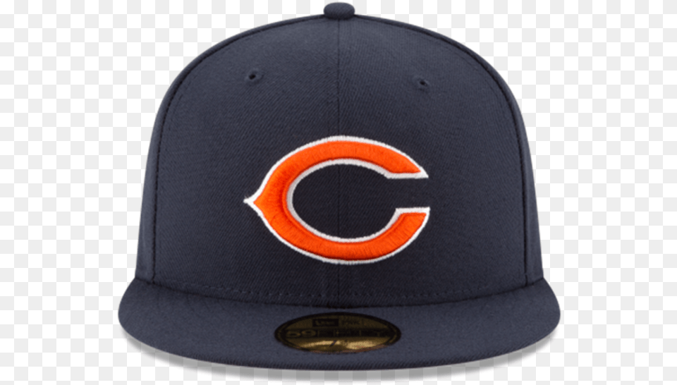 New Era Nfl Chicago Bears Basic 59fifty Navy Fitted Chicago Bears Transparent Hat, Baseball Cap, Cap, Clothing Free Png Download
