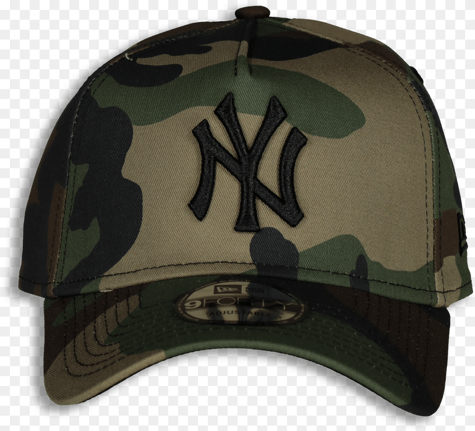 New Era Ny Yankees 9forty A Frame Camo Baseball Cap Free Transparent Png