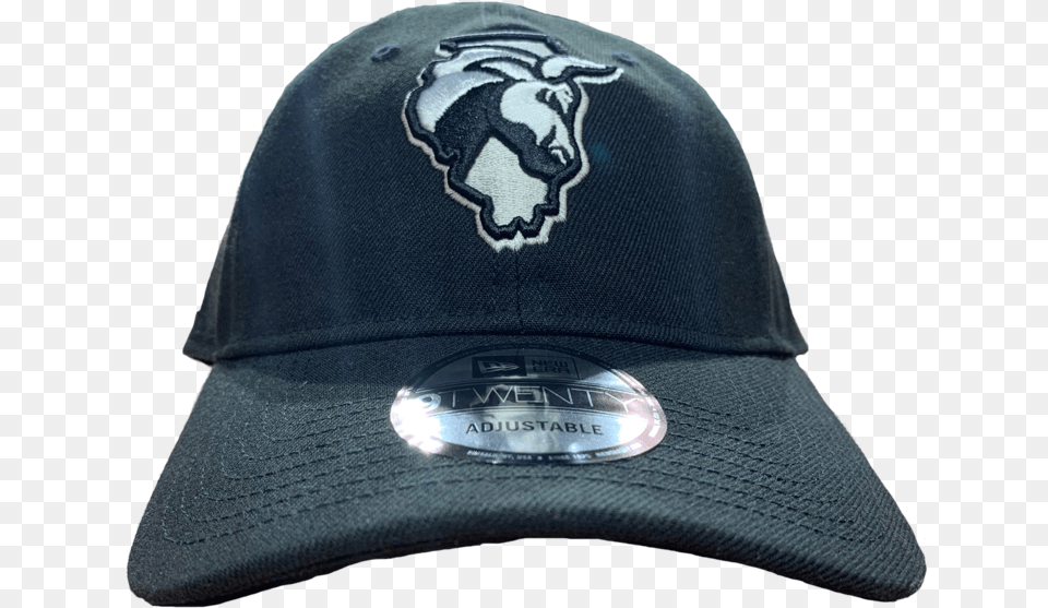 New Era Secondary Logo Blackwhite Cap Baseball Cap, Baseball Cap, Clothing, Hat Png Image