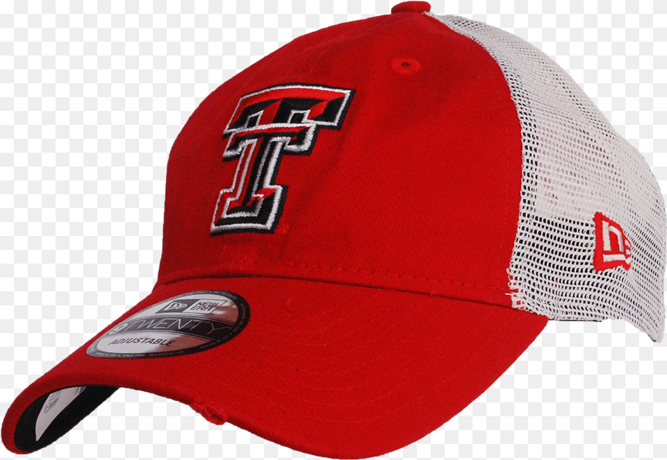 New Era Stated Back Two Hit Mesh Red Cap New Era Cap Company, Baseball Cap, Clothing, Hat Png Image