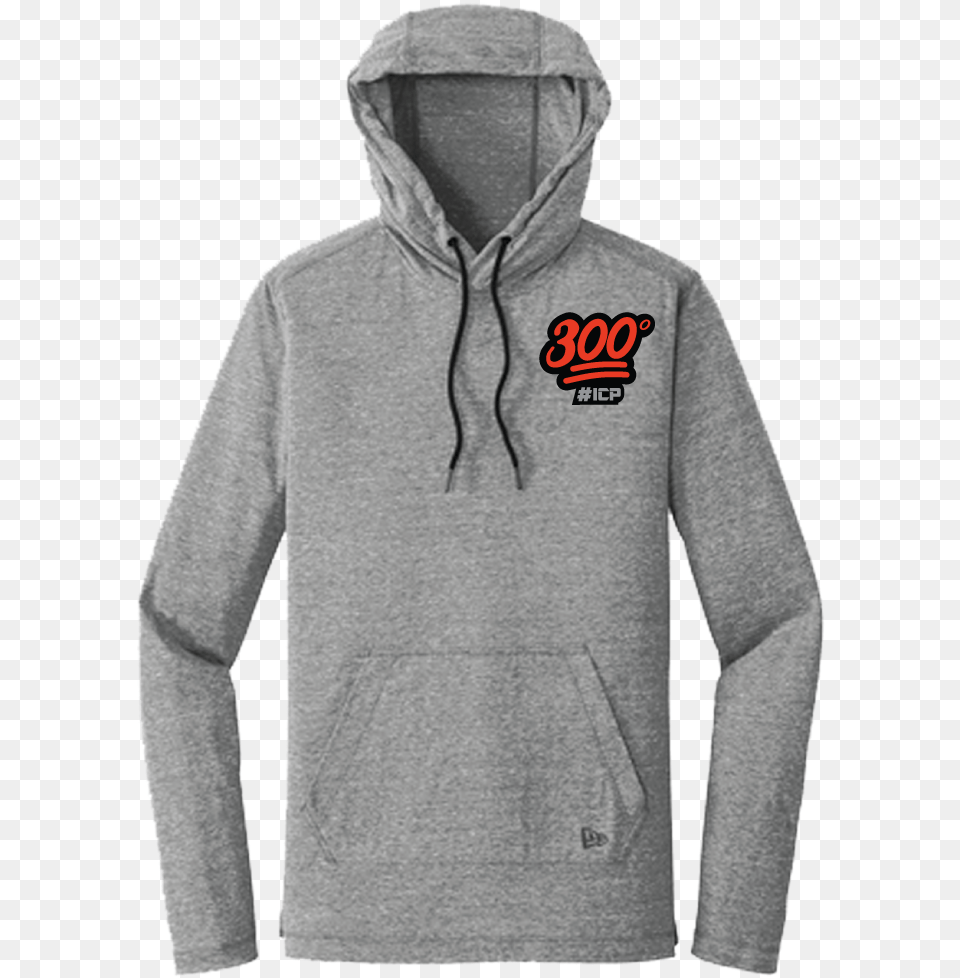 New Era Tri Blend Performance Pullover Hoodie Tee, Clothing, Hood, Knitwear, Sweater Png Image