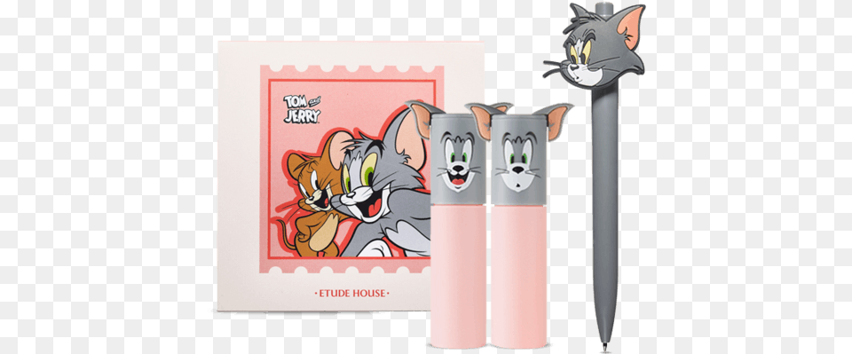 New Etude House X Tom And Jerry Collection Girlstyle Singapore Transparent, Book, Comics, Publication, Blade Png Image