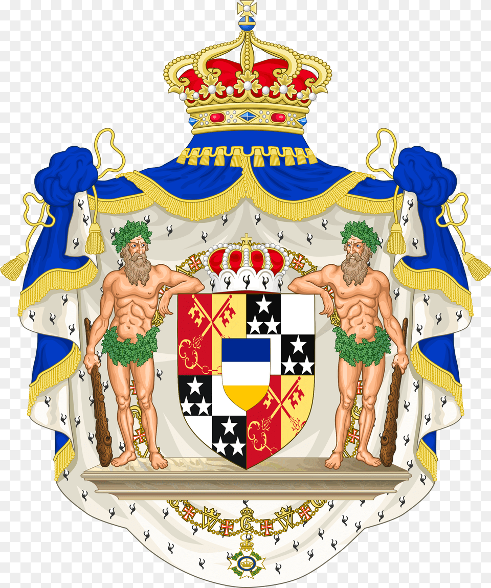 New European Imperial Family Coat Of Arms Greek Royal Family Symbol, Adult, Male, Man, Person Png Image