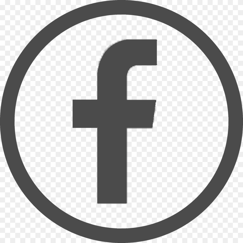 New Facebook Logo White, Cross, Symbol Png