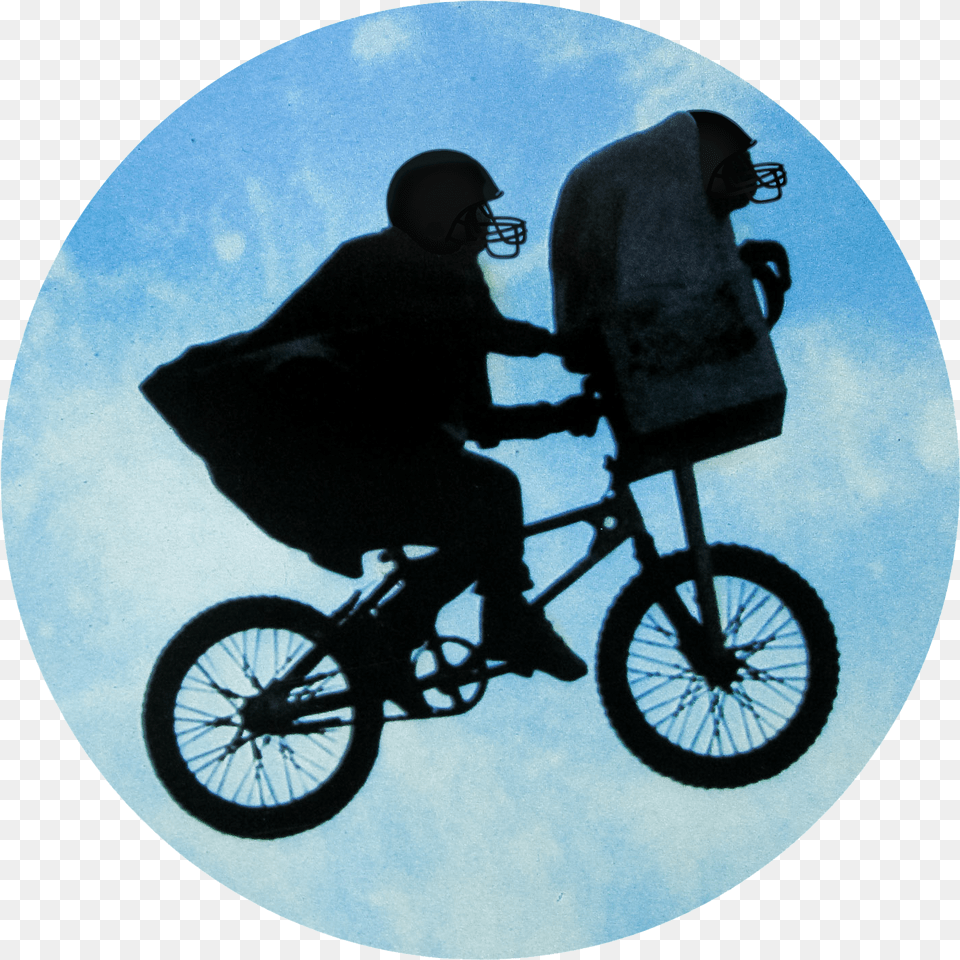 New Fantasy Football Logo Et Movie Flying Bike, Adult, Vehicle, Transportation, Person Free Transparent Png