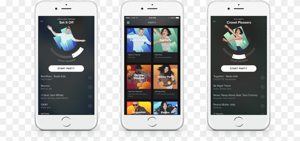 New Feature Adjusts To Moods But Will Every Party Now Spotify Party Mode, Phone, Electronics, Mobile Phone, Iphone Free Png