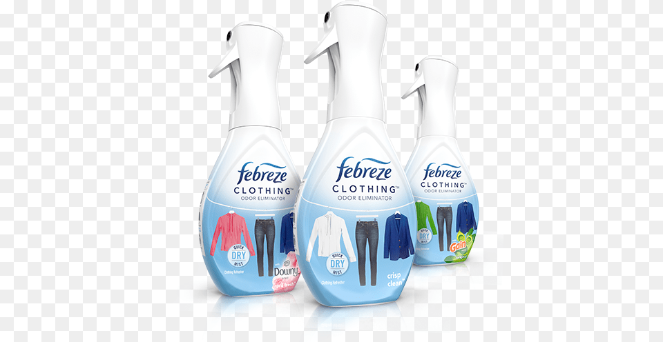 New Febreze For Clothes, Bottle, Lotion, Smoke Pipe, Cleaning Png Image