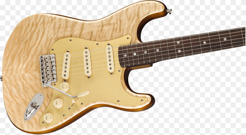 New Fender Rarities Quilt Maple Top Stratocaster Rosewood, Electric Guitar, Guitar, Musical Instrument, Bass Guitar Free Png