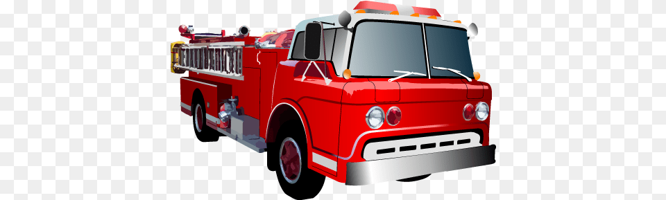 New Fire Truck Clip Art, Transportation, Vehicle, Fire Truck, Fire Station Png