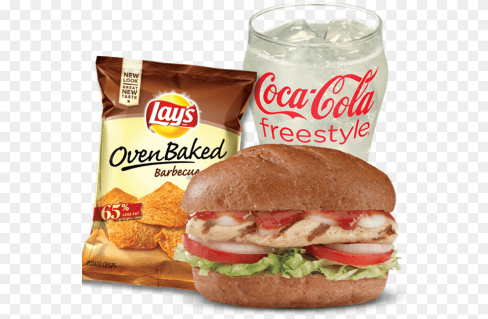 New Firehouse Subs Baked Lay39s Oven Potato Crisps Bbq 0875 Ounce Pack, Burger, Food, Bread Free Png Download