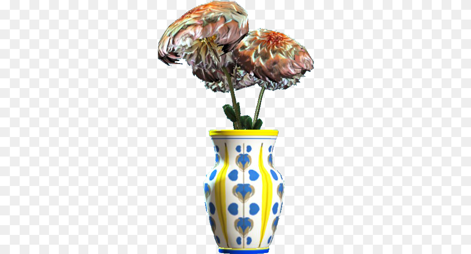 New Floral Vaulted Vase Fallout 4 Vase, Jar, Plant, Potted Plant, Pottery Free Png