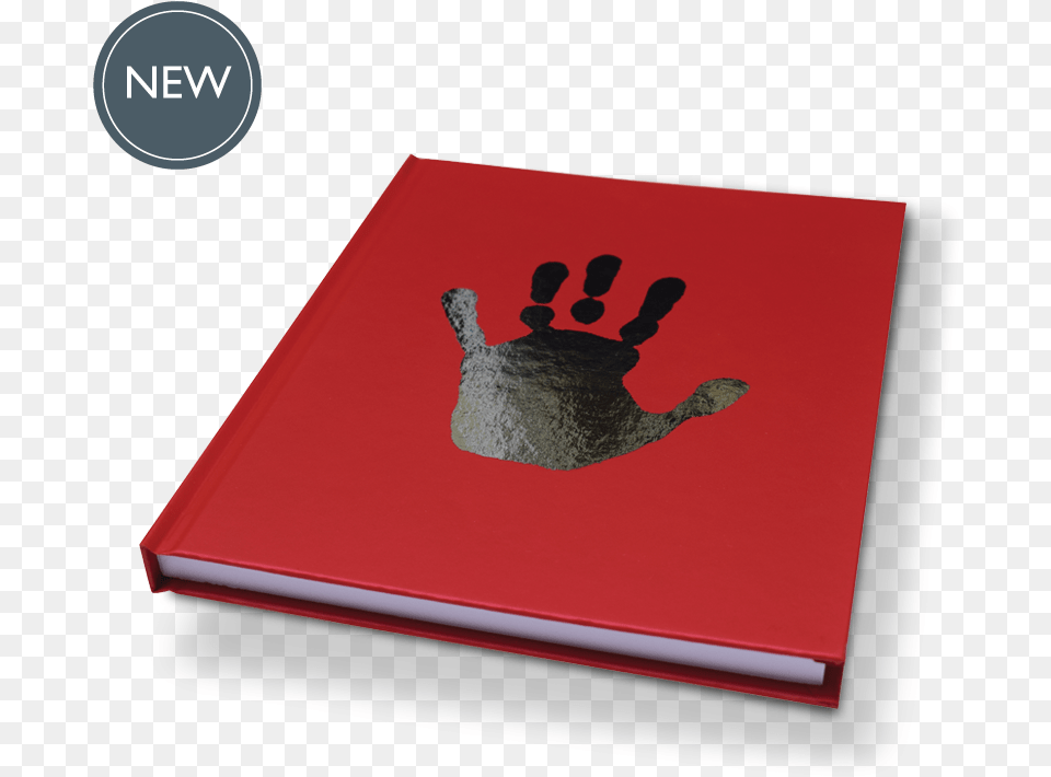 New Foil Double Handprint Green Notebook Cover Stop Sign, Publication, Book Free Png Download