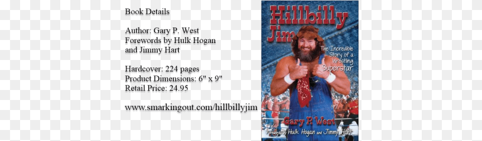 New For Those Who Would Like An Autographed And Personalized Wrestler Hillbilly Jim, Accessories, Formal Wear, Tie, Person Png