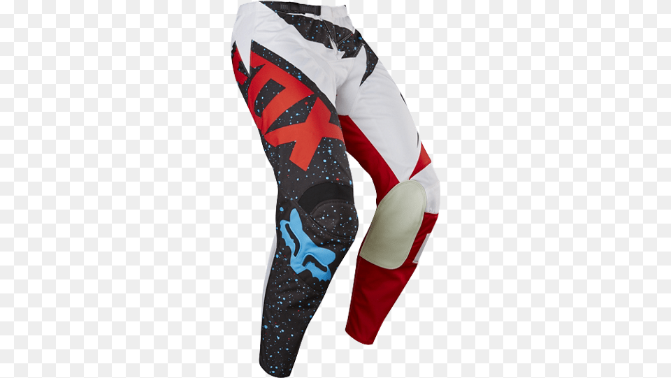 New Fox Racing Mx Motocross 180 Race Pants Bluered Fox 180 Pants And Jersey, Clothing, Adult, Female, Person Free Transparent Png