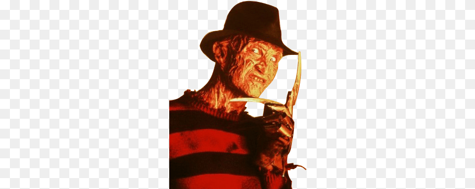 New Freddy Krueger, Clothing, Hat, Adult, Person Free Png Download