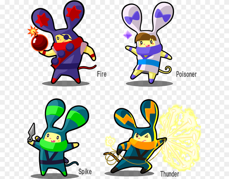 New From Line Game Speed Forward With Cute Mousy Ninjas Line Ninja Strikers, Art, Graphics, Collage, Purple Free Png