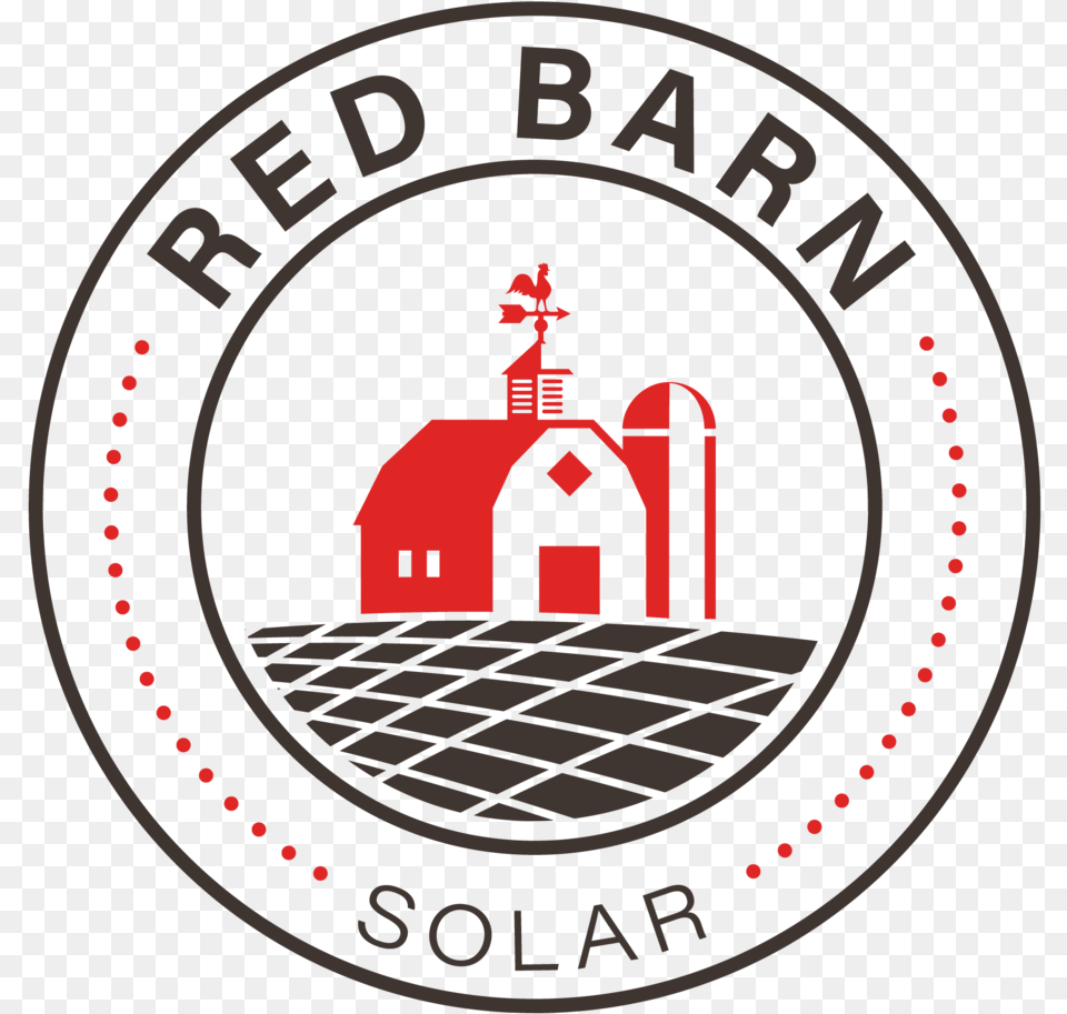 New Gallery U2014 Red Barn Solar Circle With Line, Logo, Architecture, Building, Factory Png Image