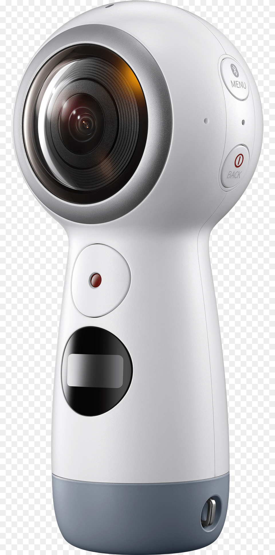 New Gear 360 Introduces True 4k Video Degree 360 Degree Samsung Camera, Electronics, Video Camera, Appliance, Blow Dryer Png Image