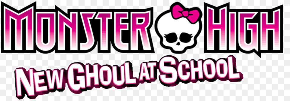 New Ghoul At School Monster High Logo Free Png Download