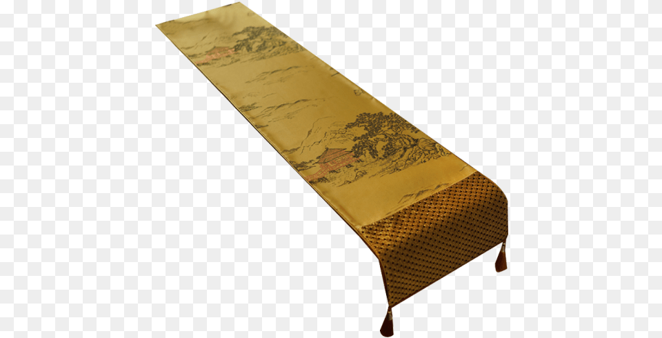 New Golden Courtyard Luxury Table Cloth Brocade Fashion Outdoor Furniture Png Image