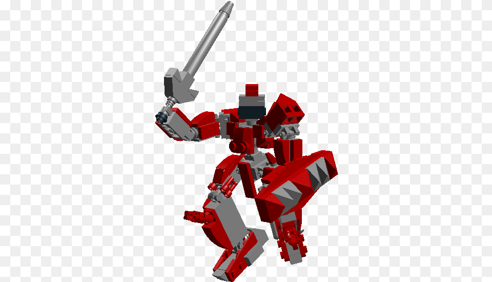 New Good Mecha Swordsman, Robot, Bulldozer, Machine Png Image