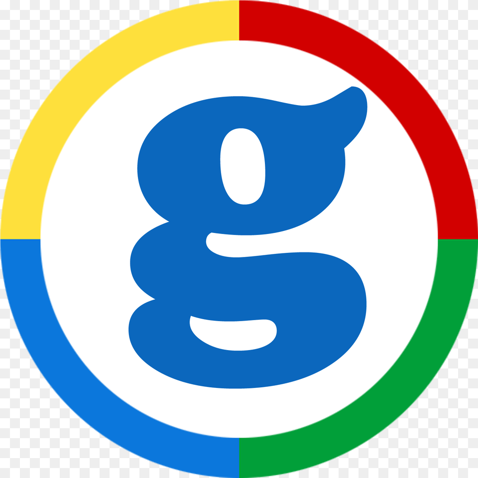 New Google Logo Circle, Symbol, Number, Text, Disk Free Png Download