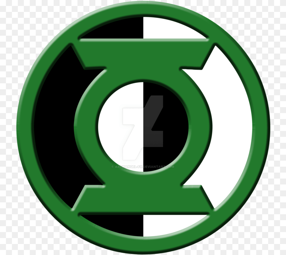 New Green Lantern Logo Green Lantern Kyle Rayner Logo, Symbol, Number, Text, Recycling Symbol Png
