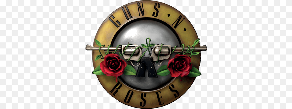 New Gu0027nu0027r Logo The Jungle Mygnrforumcom Guns Nu0027 Roses Guns And Roses, Flower, Plant, Rose, Gun Png Image