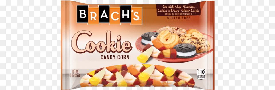 New Halloween Candy 2017 Brach39s Cookie Candy Corn Brach39s Candy Corn Mini, Advertisement, Food, Snack, Sweets Png