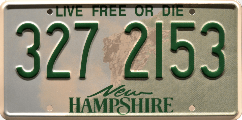 New Hampshire License Plate Png