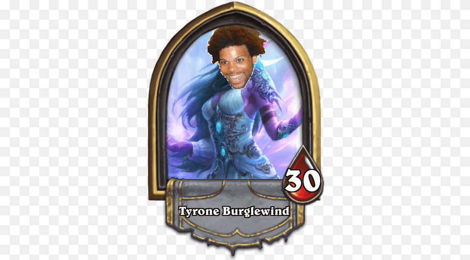 New Hearthstone Hero Pogchamp Imgur Hearthstone Com Harry Potter, Adult, Female, Person, Woman Png Image