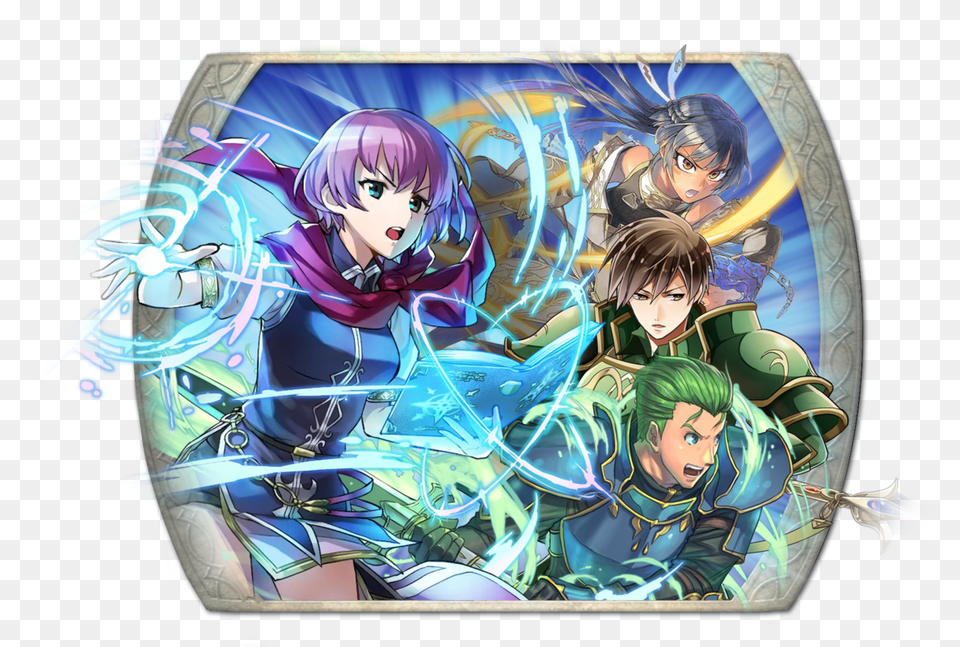 New Heroes Echoes Of Mystery Fire Emblem Heroes Wiki Cartoon, Publication, Book, Comics, Adult Free Transparent Png