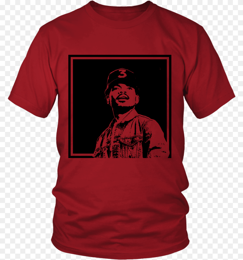 New Hip Hop Graphic T Shirt Featuring Chance The Rapper Android 17 Victory Royale, Clothing, T-shirt, Adult, Male Free Png Download