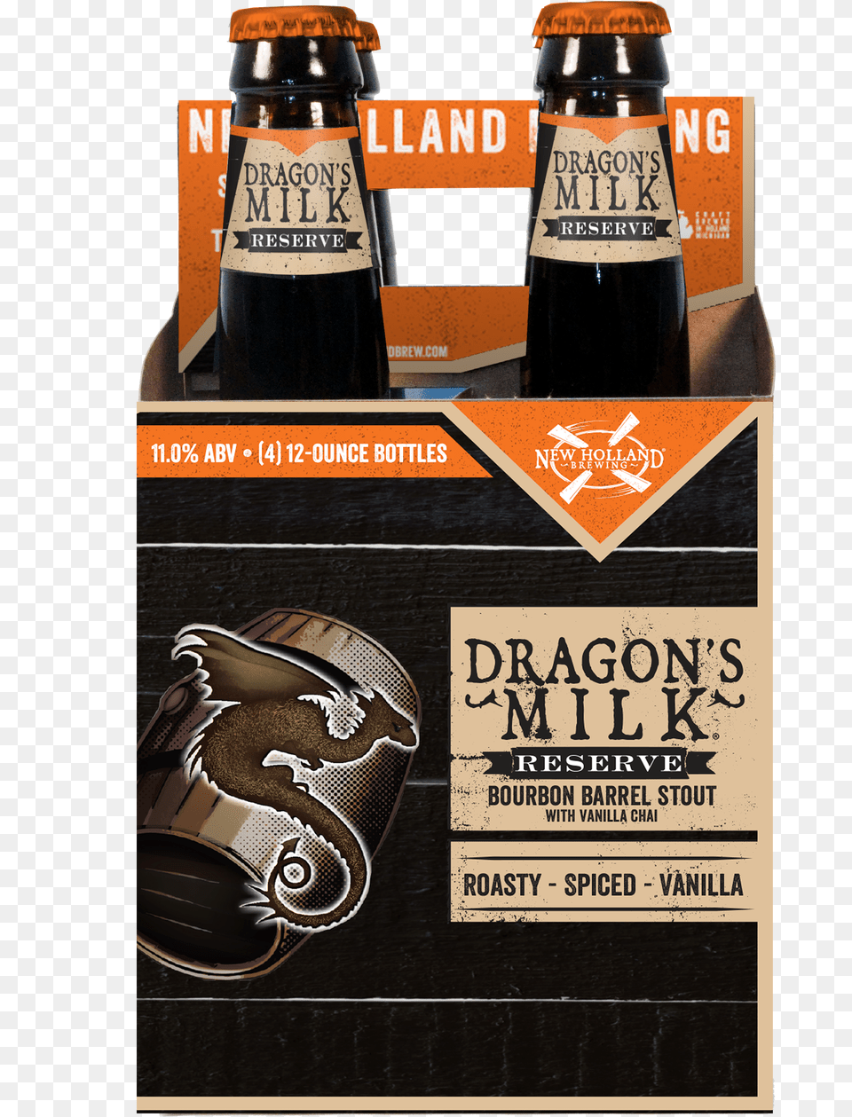 New Holland Brewing Releases 3 Dragon39s Milk Reserve Dragon39s Milk Coconut Rum, Alcohol, Beer, Beverage, Bottle Free Png Download