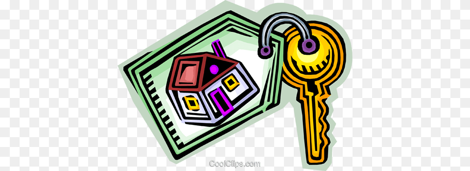 New Home Key Royalty Vector Clip Art Illustration, Dynamite, Weapon Free Transparent Png