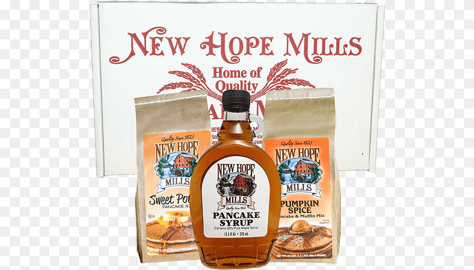 New Hope Mills Pancake Syrup 12 Fl Oz, Food, Seasoning, Sandwich Free Png