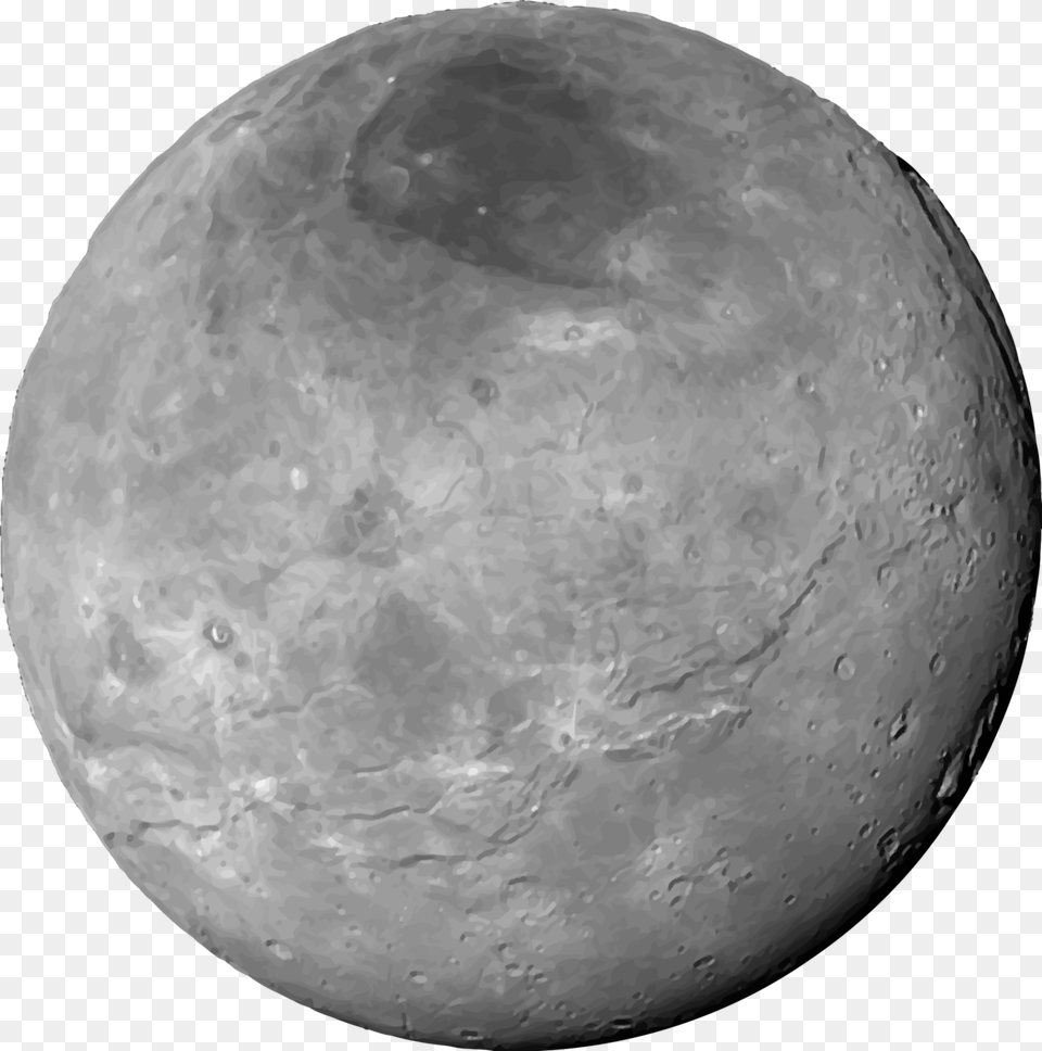 New Horizons Charon Pluto Natural Satellite Clip Art Charon Moon Clear Background, Astronomy, Nature, Night, Outdoors Png
