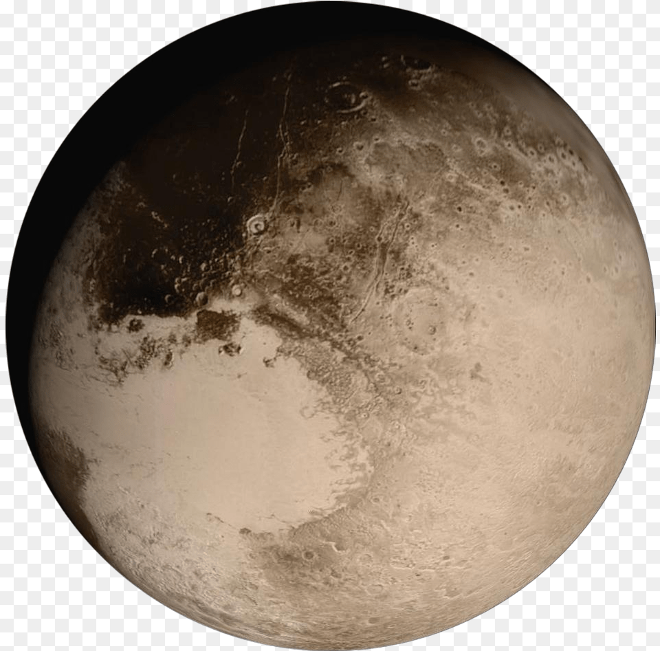 New Horizons Pluto Dwarf Planet Solar System Pluto Planet Transparent Background, Nature, Night, Outdoors, Astronomy Free Png