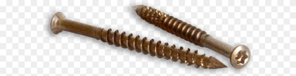 New Htss Deck Building Screws Deckwise 188 Grade Heat Treated Stainless Steel Trim, Machine, Screw, Mace Club, Weapon Free Png Download
